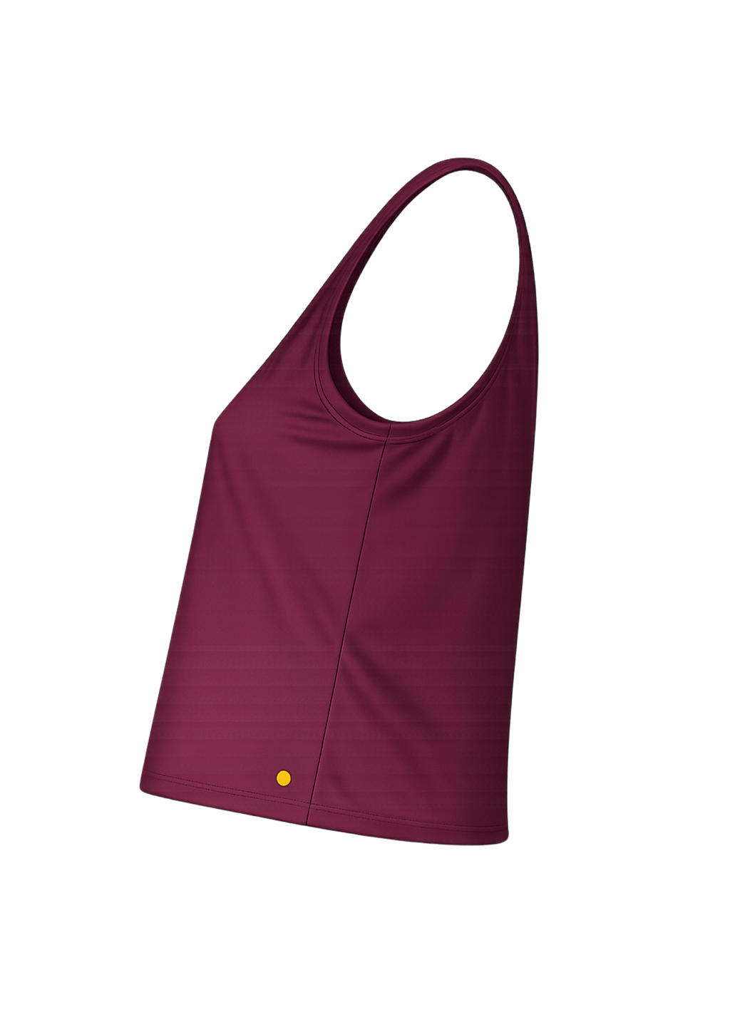 Wine Cropped Top