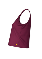 Wine Cropped Top