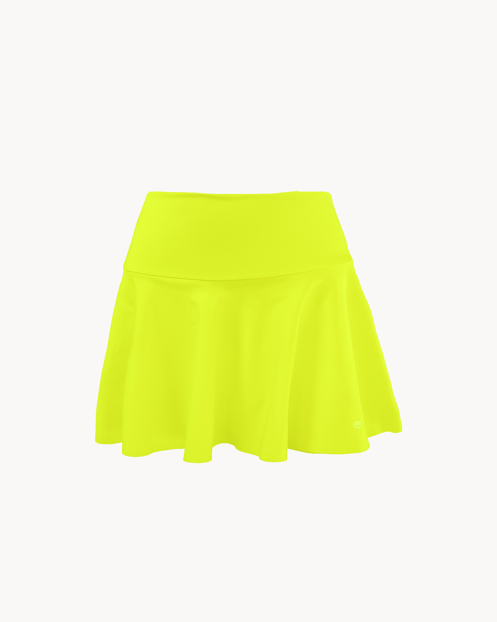 Neon Yellow Skirt