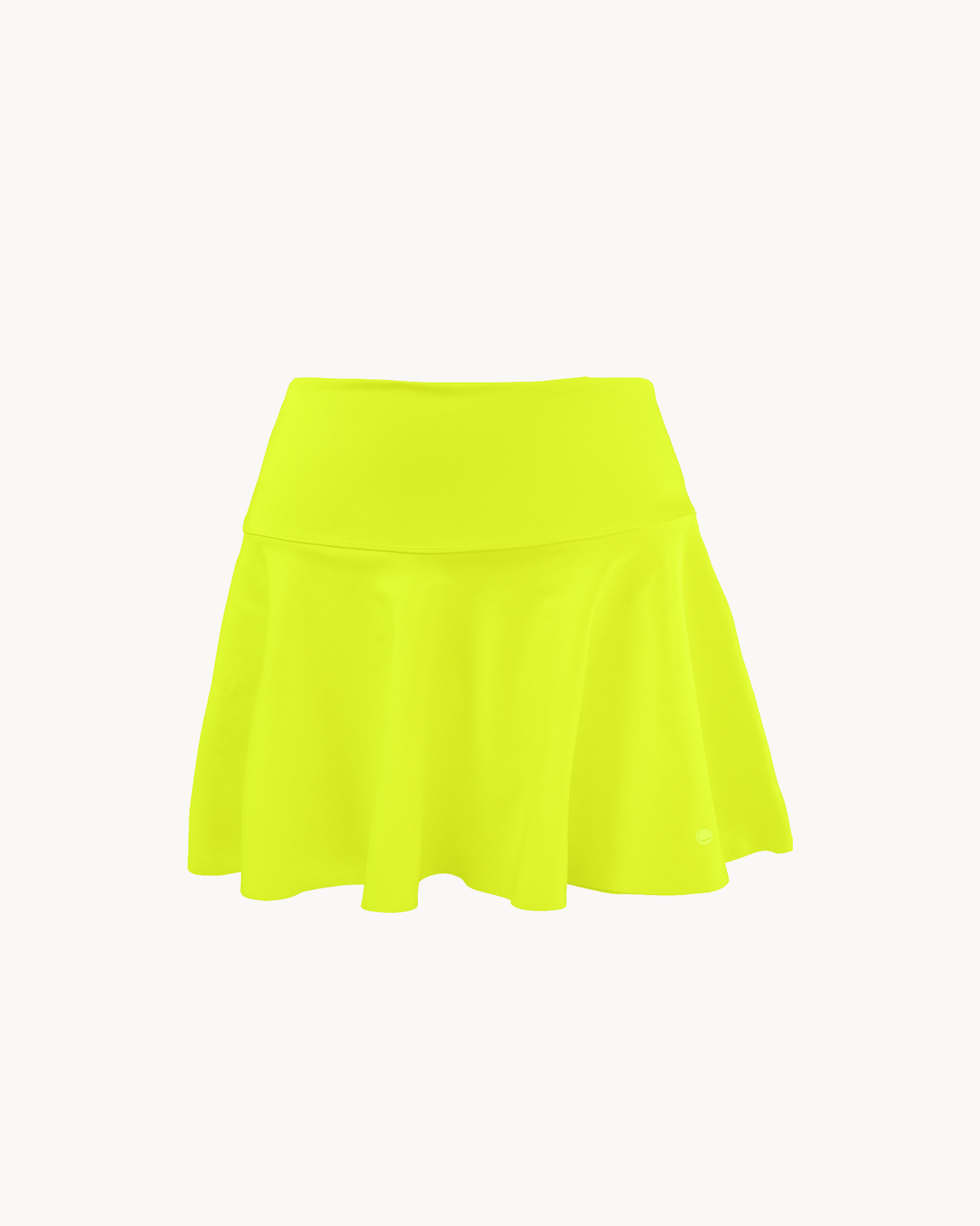 Neon Yellow Skirt