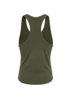 Olive Sculpted Top