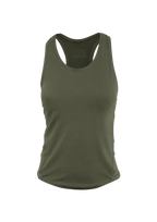 Olive Sculpted Top
