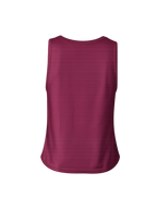 Wine Cropped Top