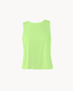 Lime Cropped Top