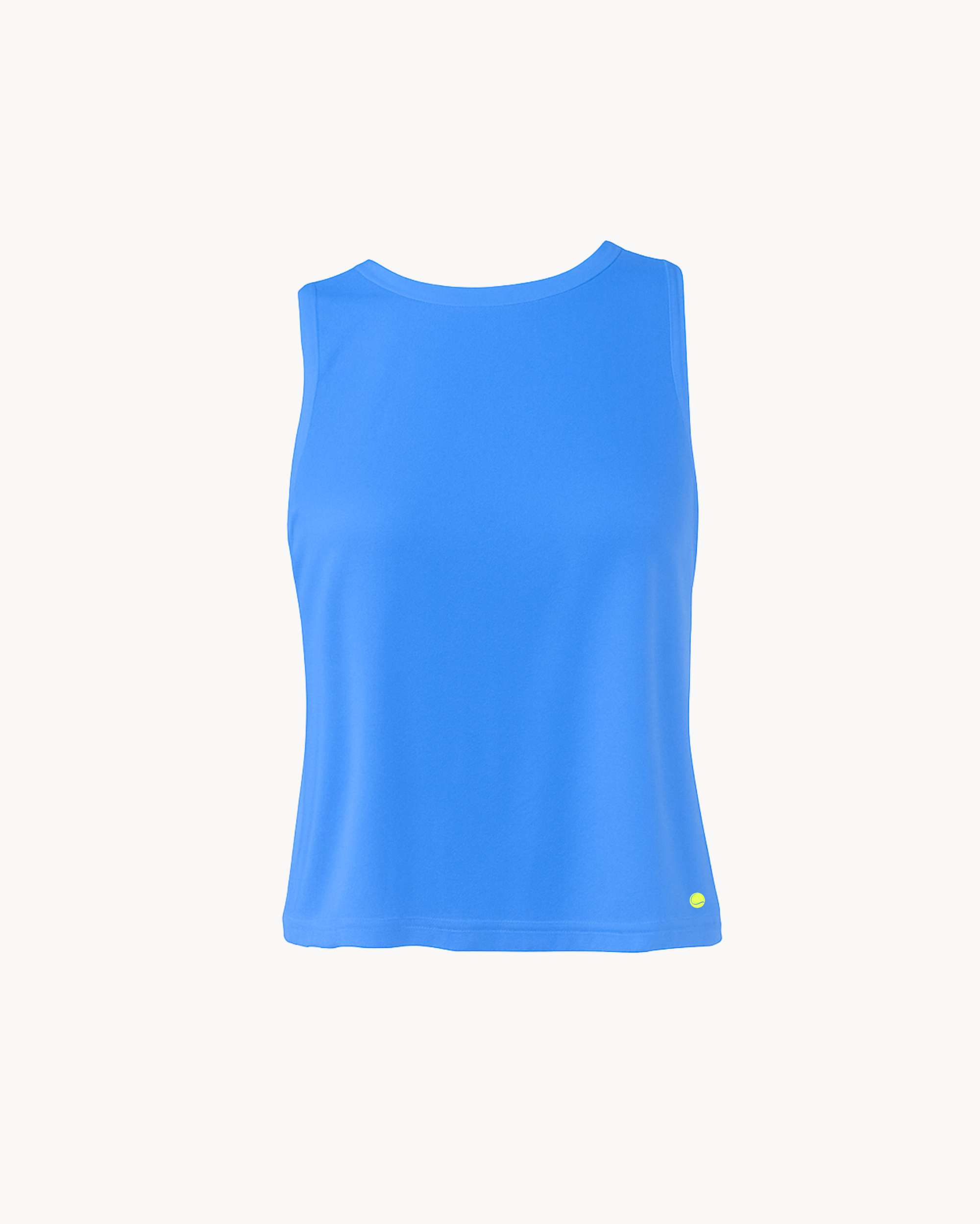 Electric Blue Cropped Top
