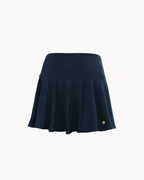 Navy Blue Plain Skirt