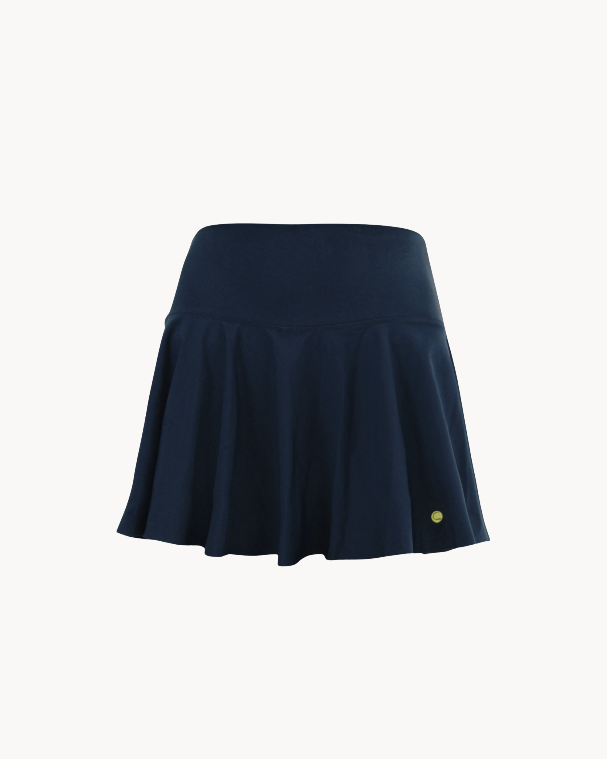 Navy Blue Plain Skirt