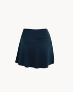 Navy Blue Plain Skirt