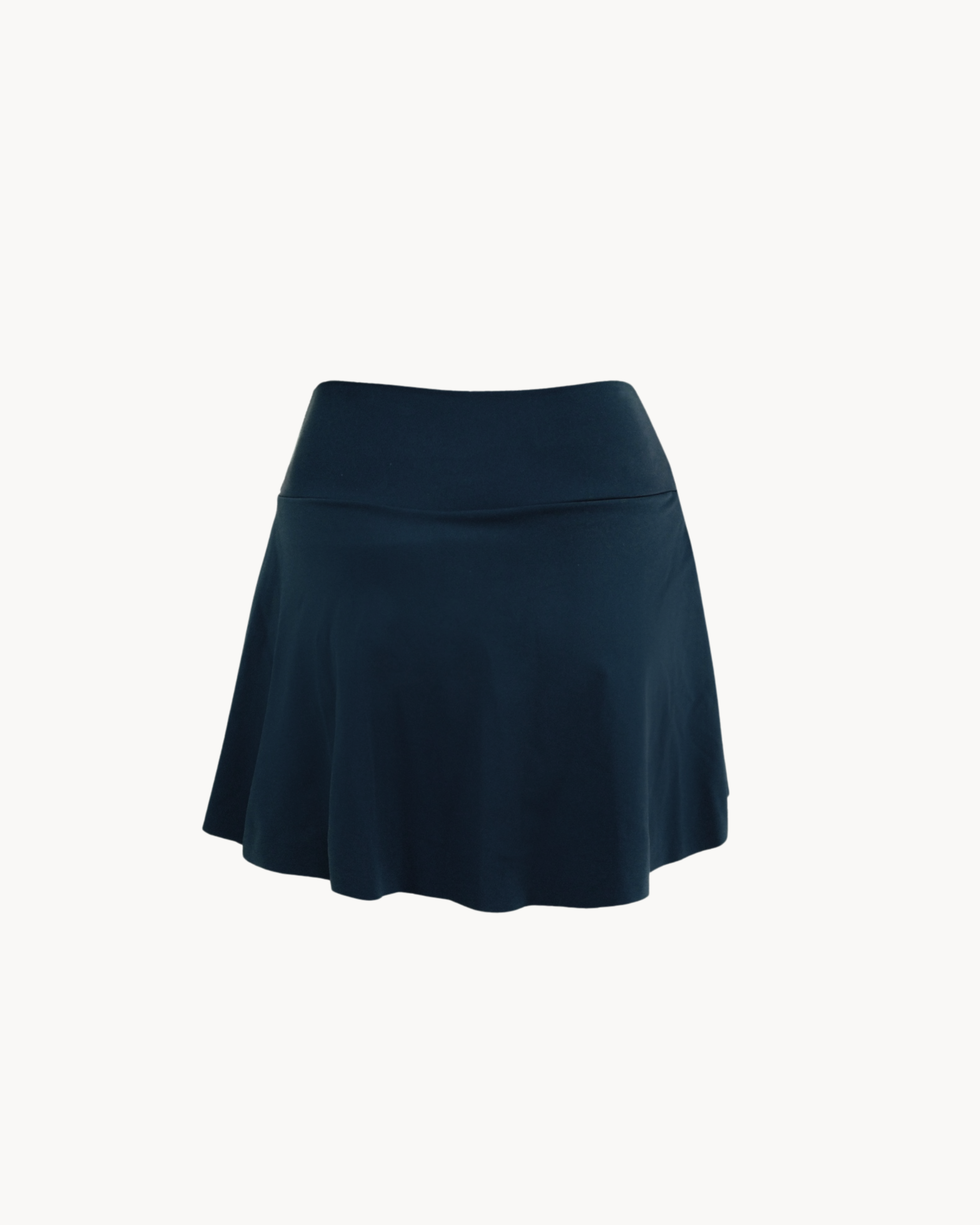 Navy Blue Plain Skirt
