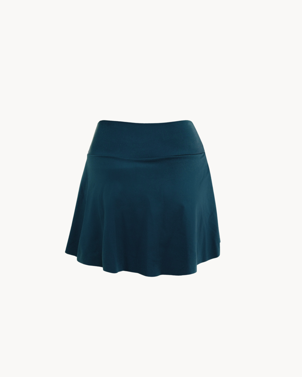 Teal Plain Skirt
