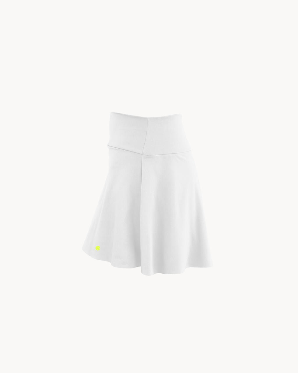 White Plain Skirt