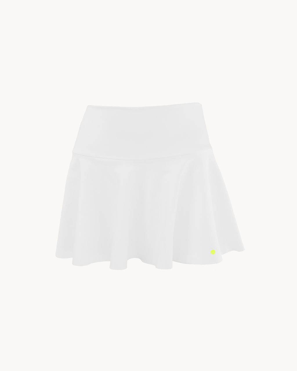 White Plain Skirt