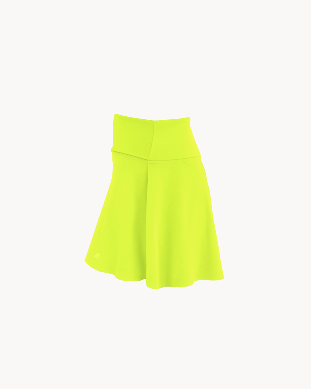 Neon Yellow Skirt
