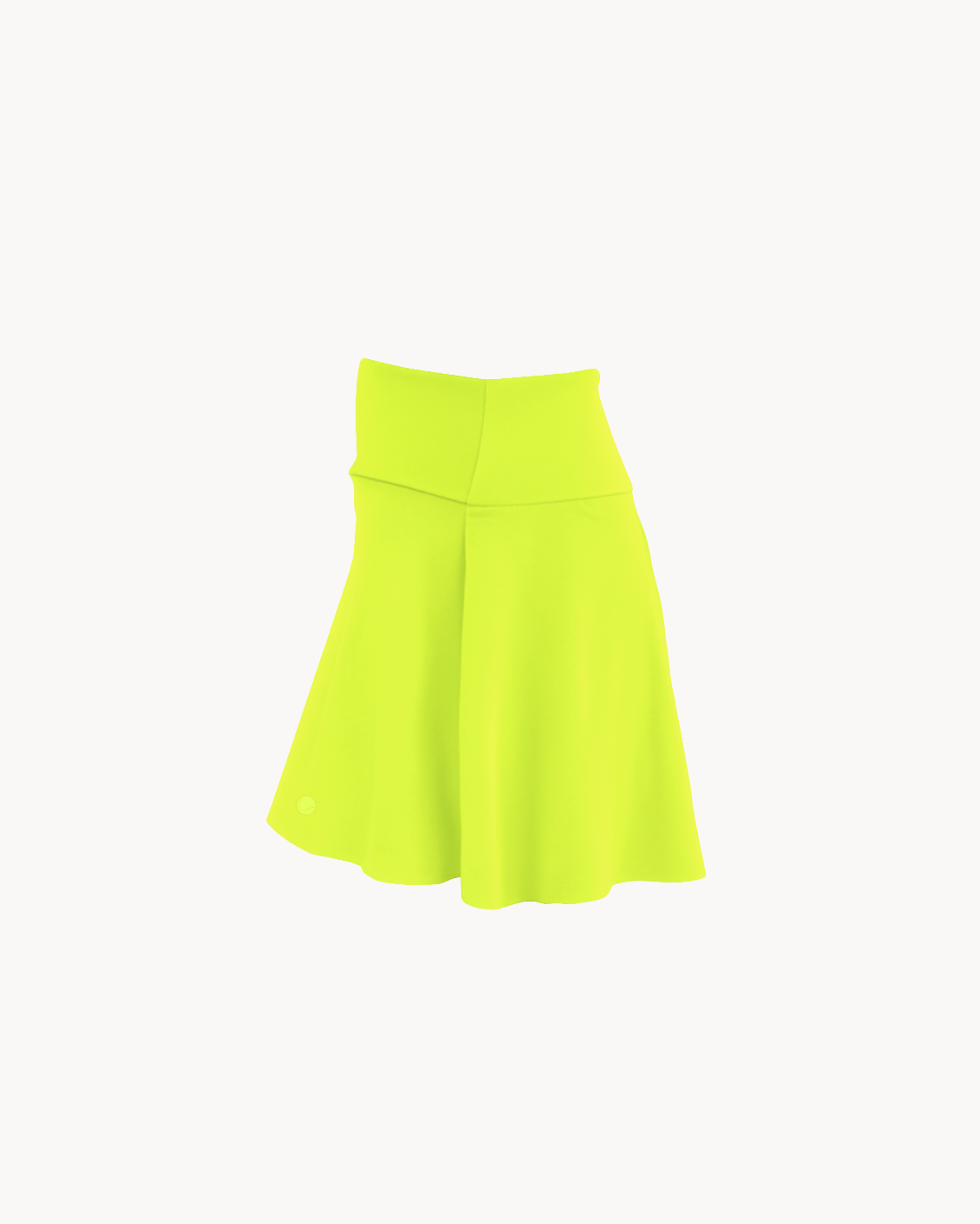 Neon Yellow Skirt