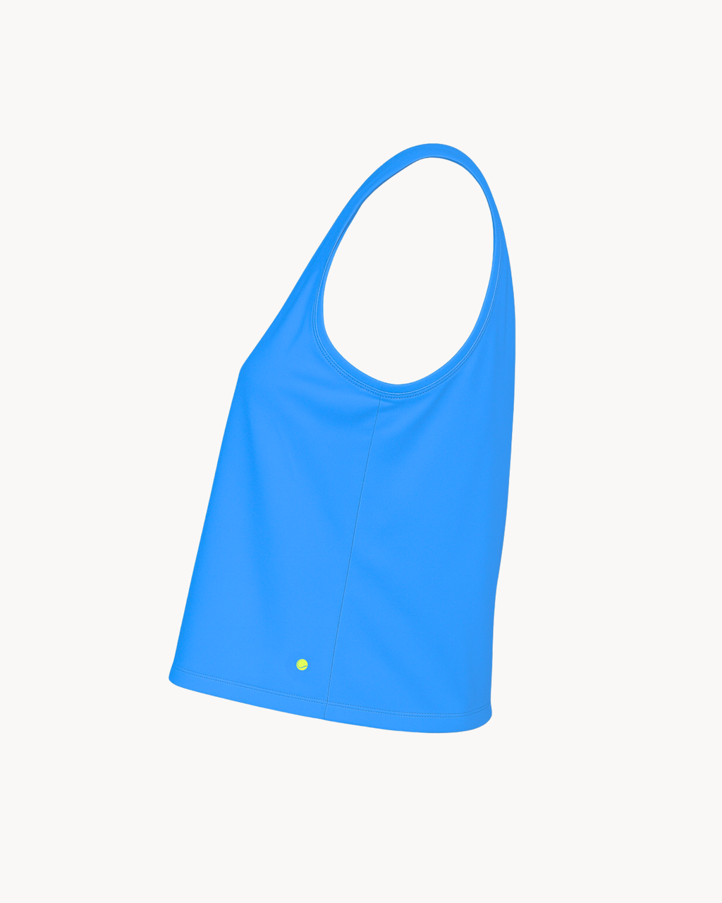 Electric Blue Cropped Top