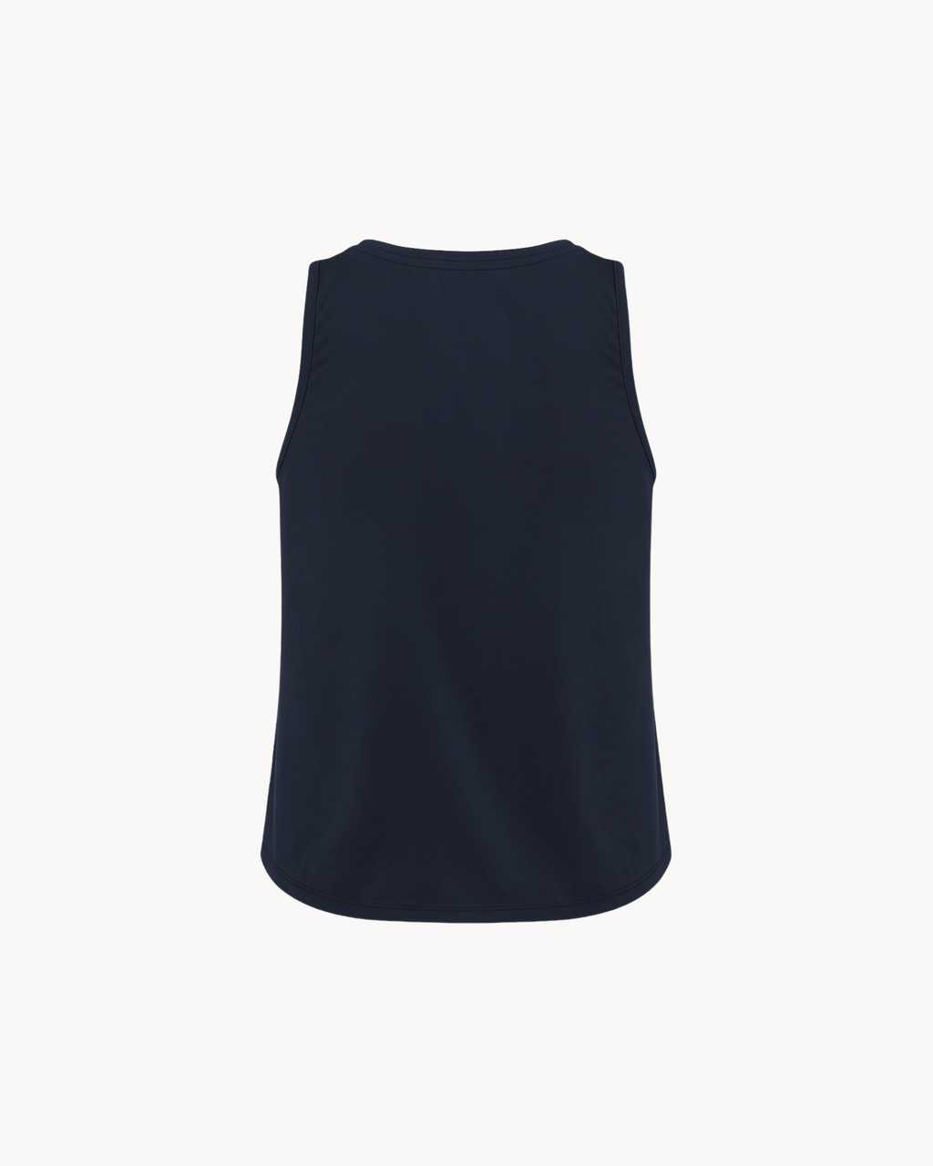 Navy Blue Cropped Top