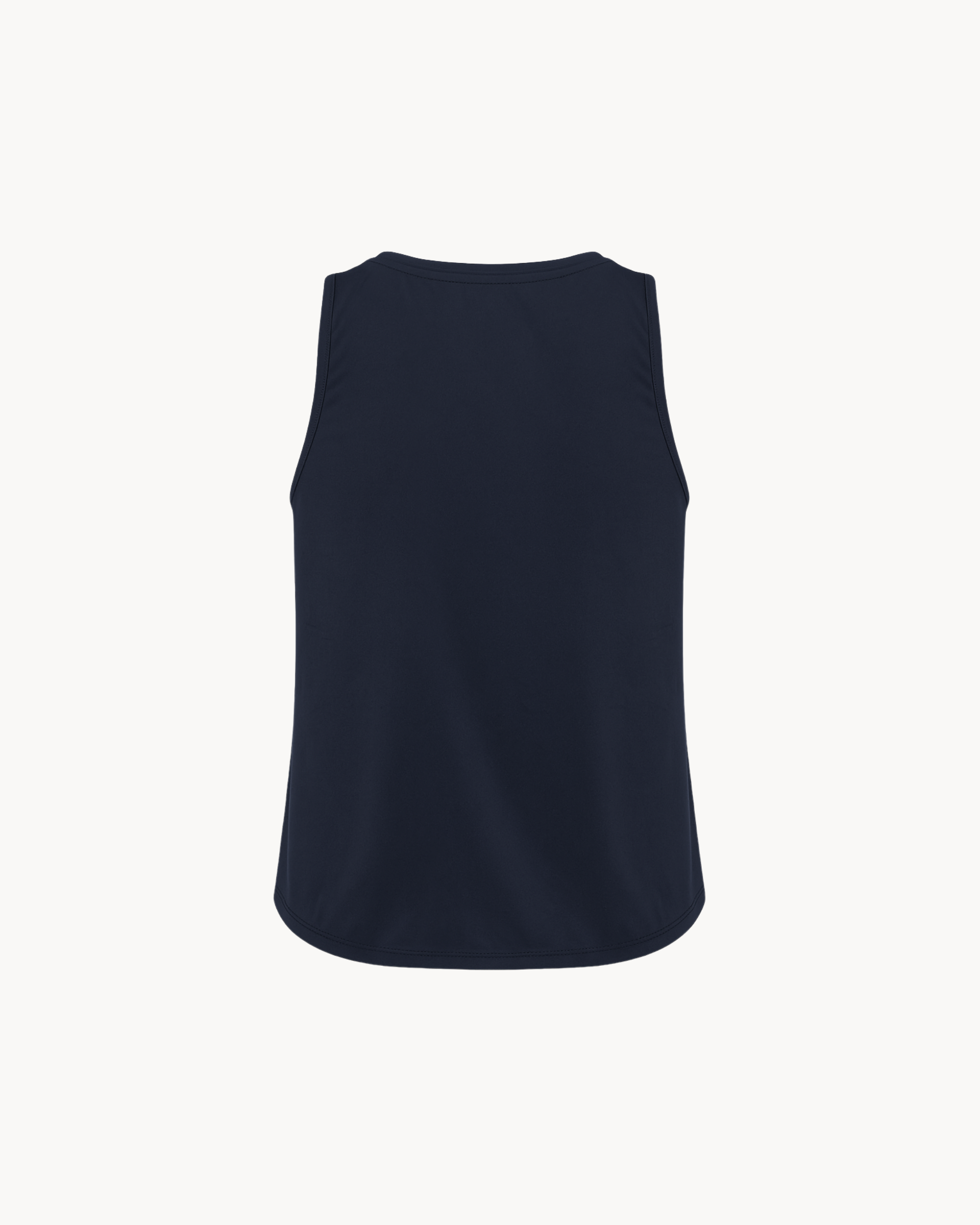 Navy Blue Cropped Top