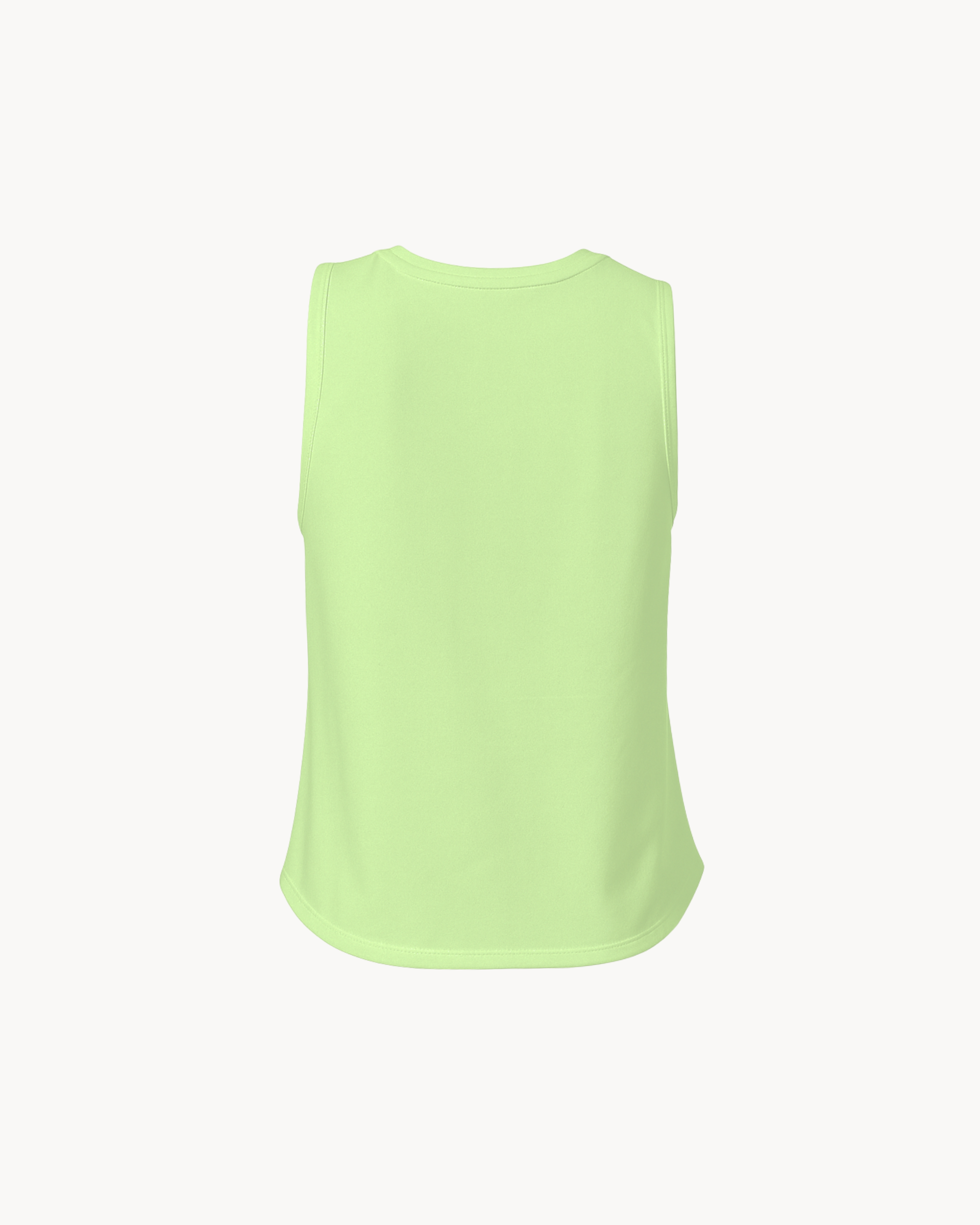 Lime Cropped Top