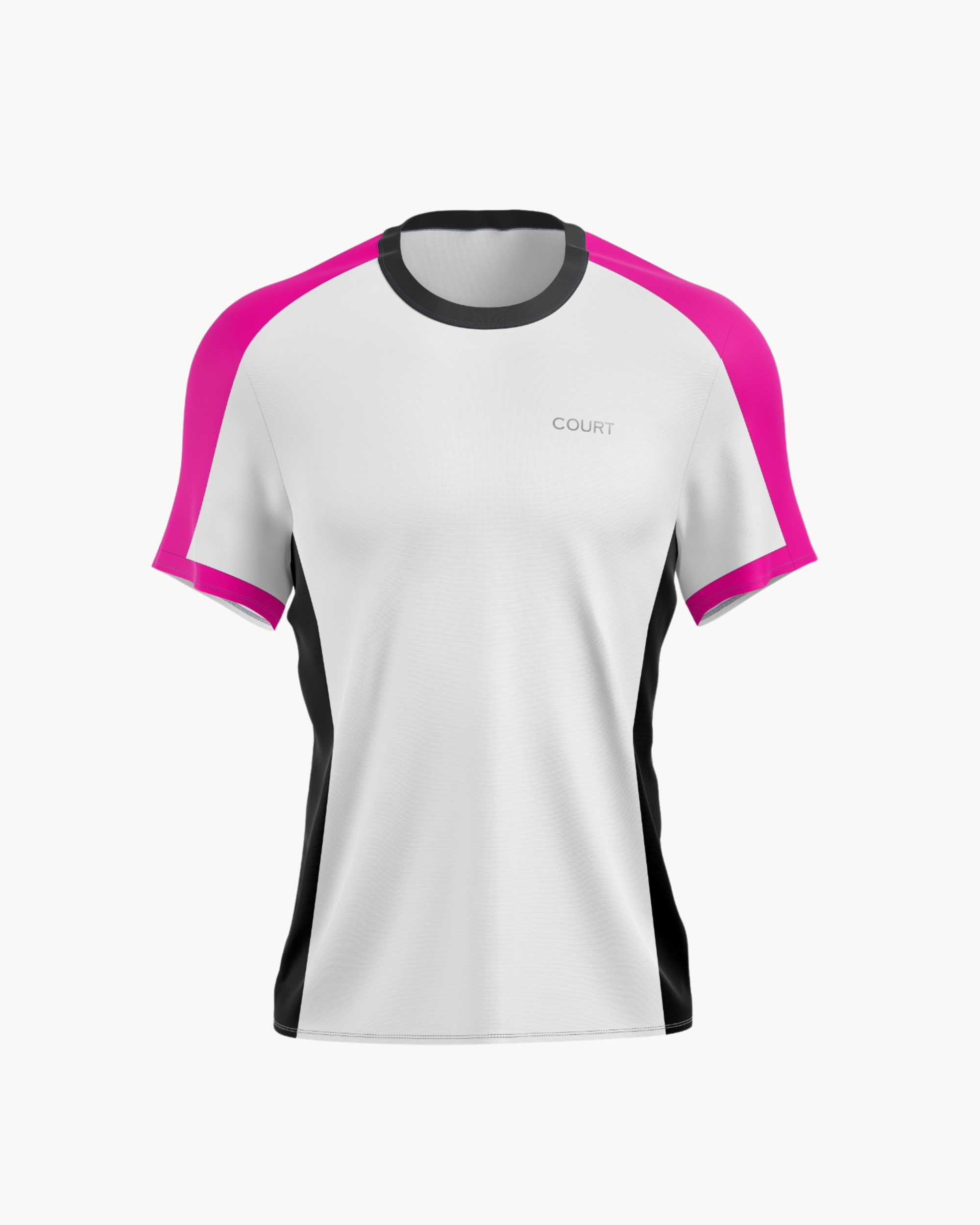 Black & Pink White Men Set Shirt