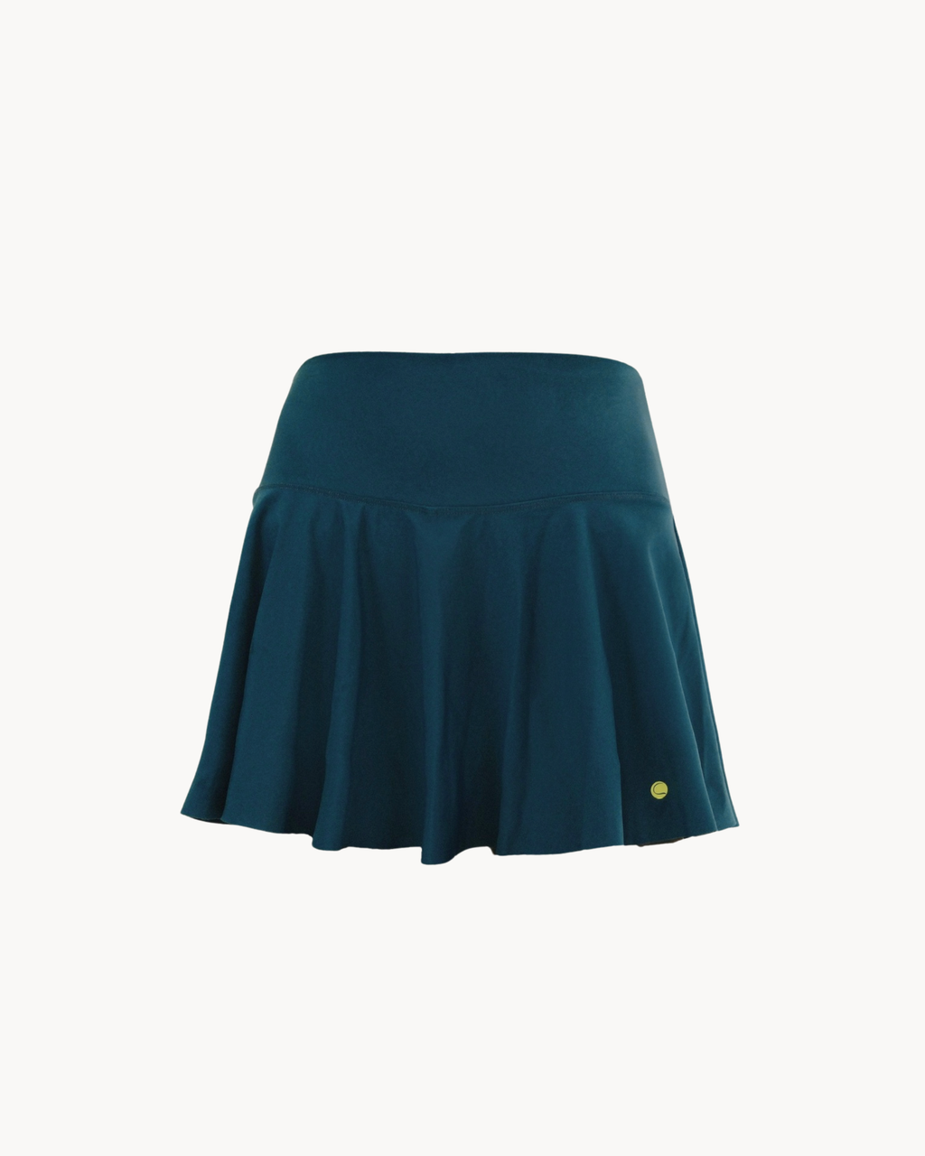 Teal Plain Skirt