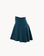 Teal Plain Skirt