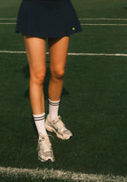 Navy Blue Plain Skirt