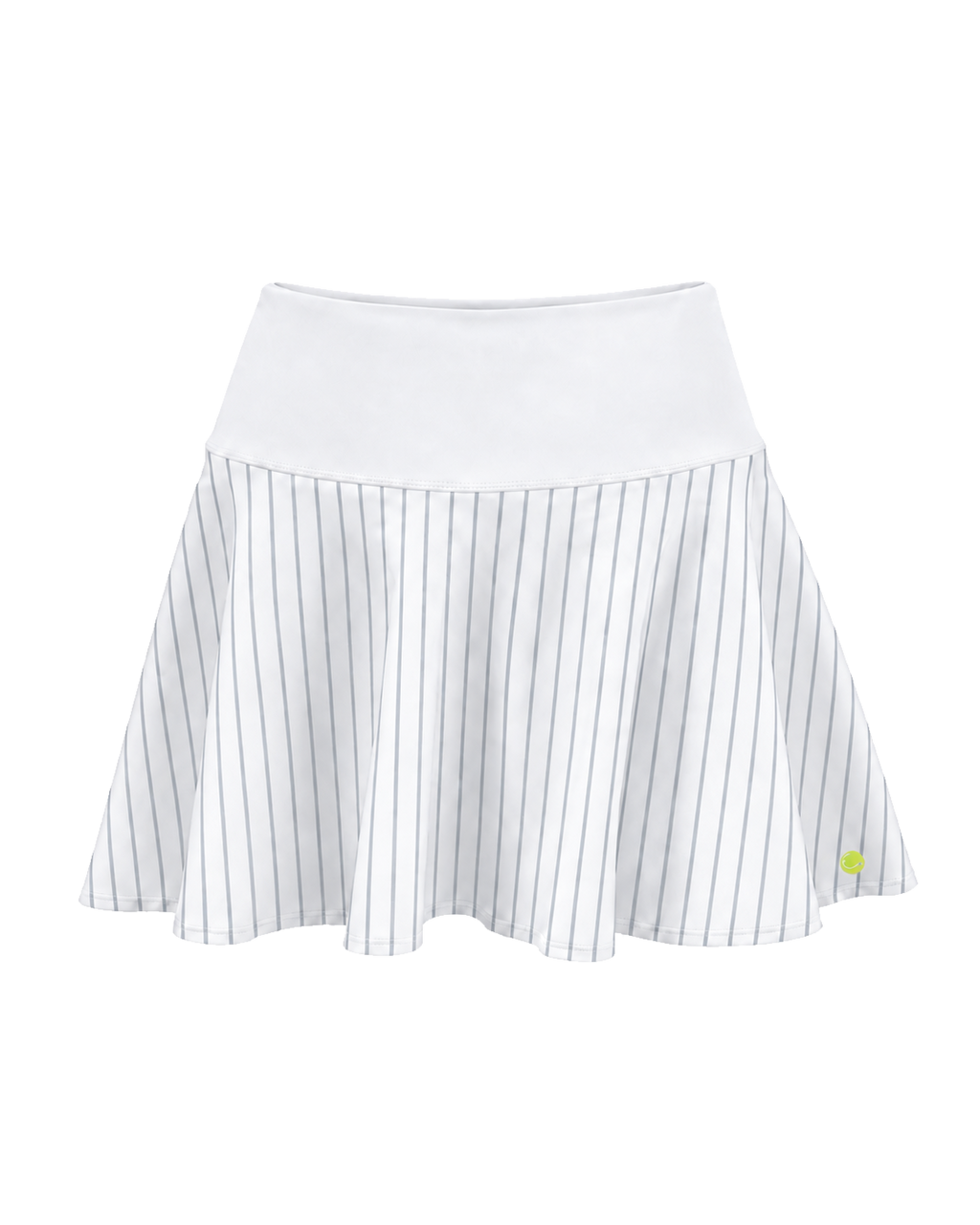 Silver Stripes Skirt