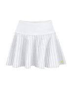 Silver Stripes Skirt
