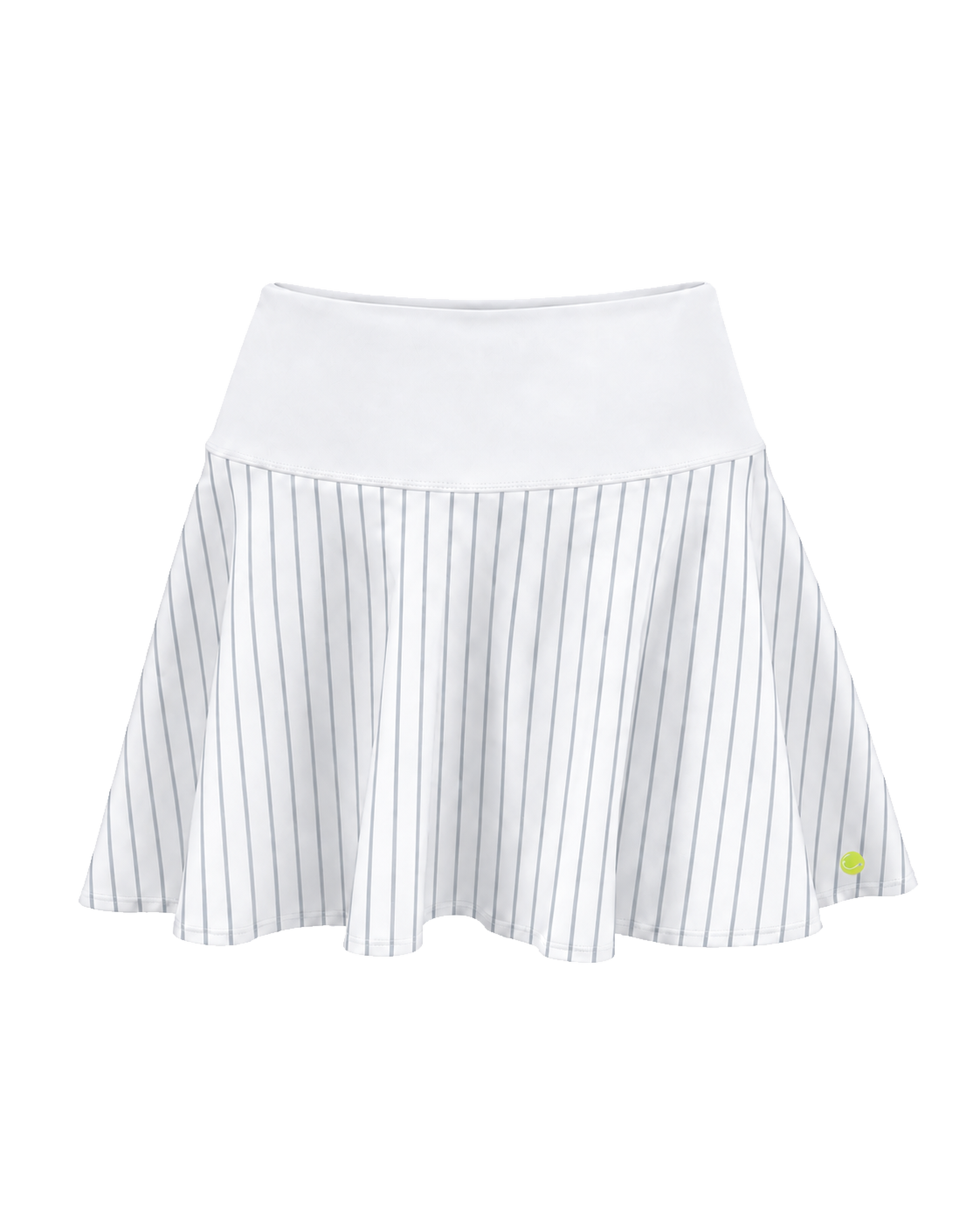 Silver Stripes Skirt