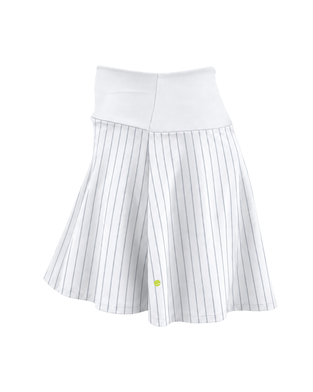Silver Stripes Skirt