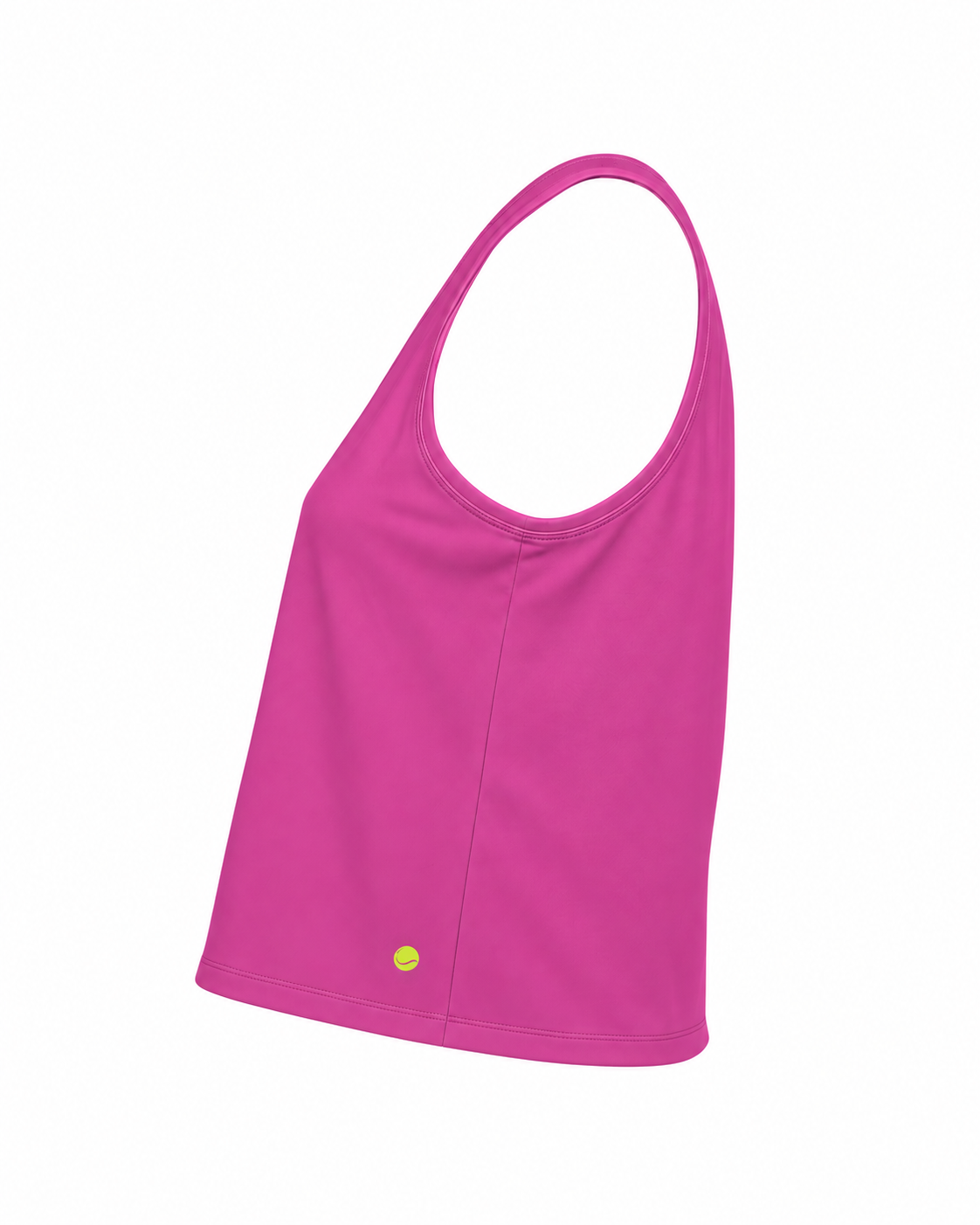 Magenta Cropped Top